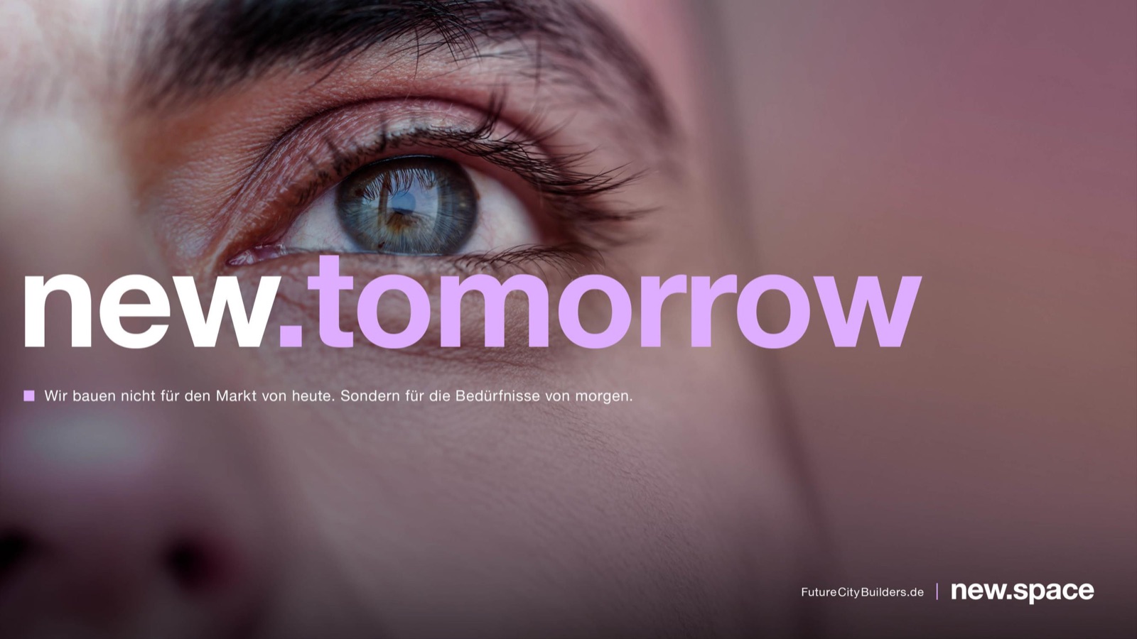 Kampagnenmotiv new.tomorrow
