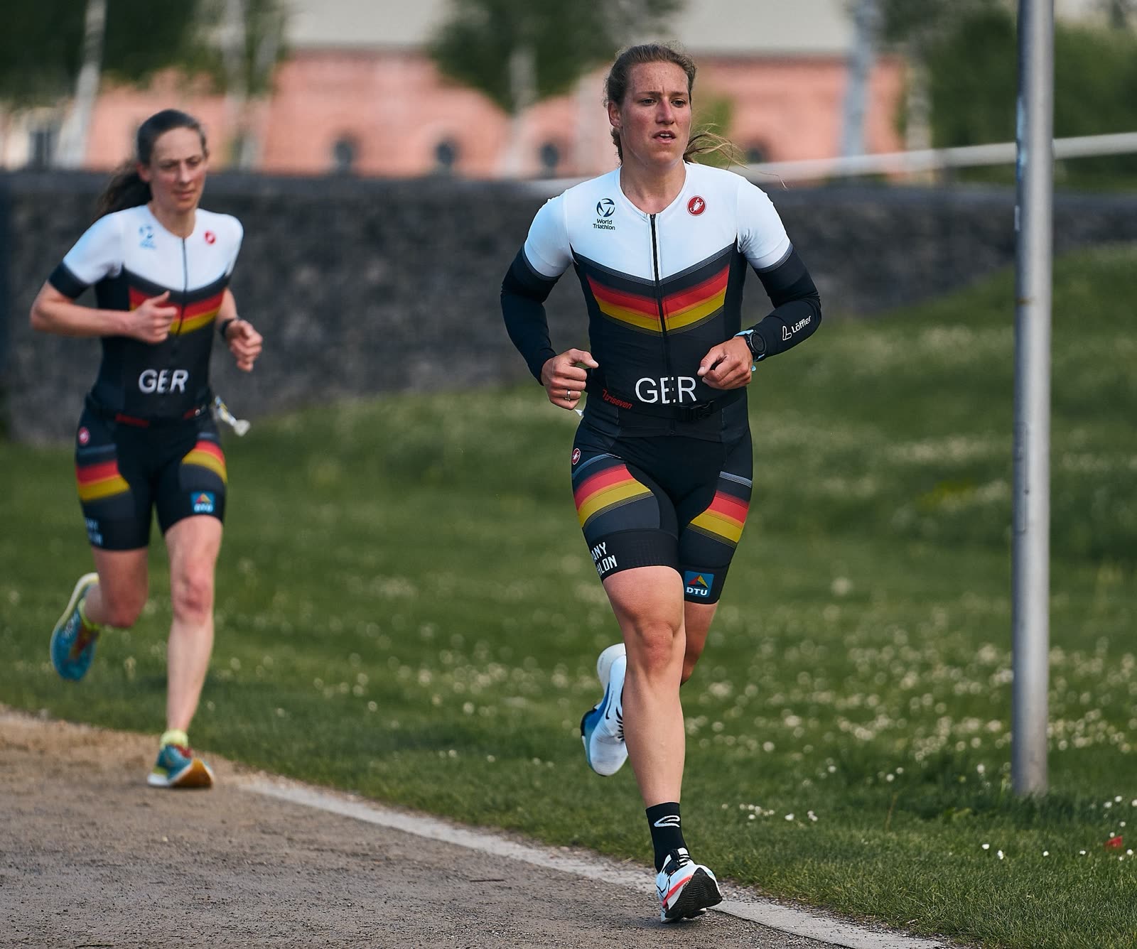 Janina Edenhofner bei der Duathlon-Europameisterschaft in Alsdorf